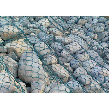 galvanized woven gabion box